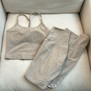 Nude beyond yoga set. Size extra small